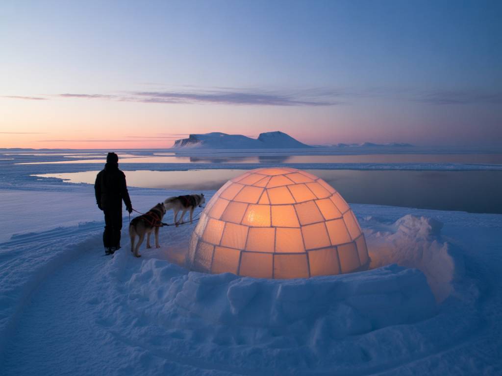 Voyage en Laponie en hiver : aurores boréales, safaris huskies et nuits en igloo de verre