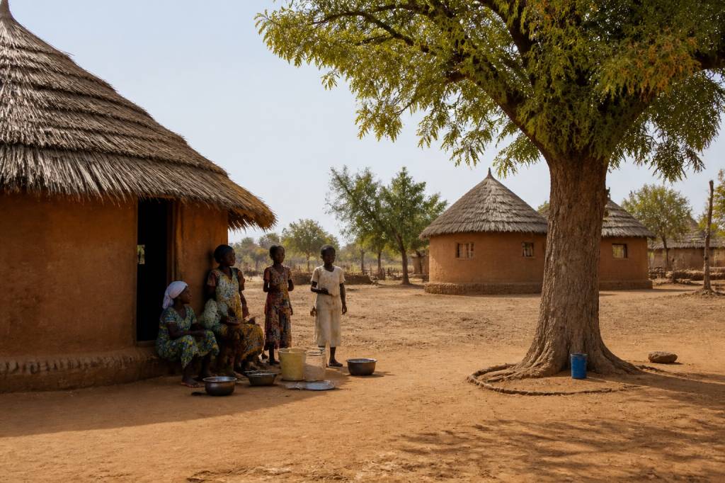 African village : immersion dans un village africain authentique